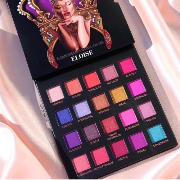 🆕 Eloise The Queen Eye shadow Palette - 20 Shades - Picture 1 of 7